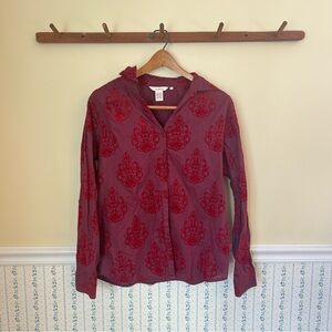 Sundance Embroidered Blouse Top